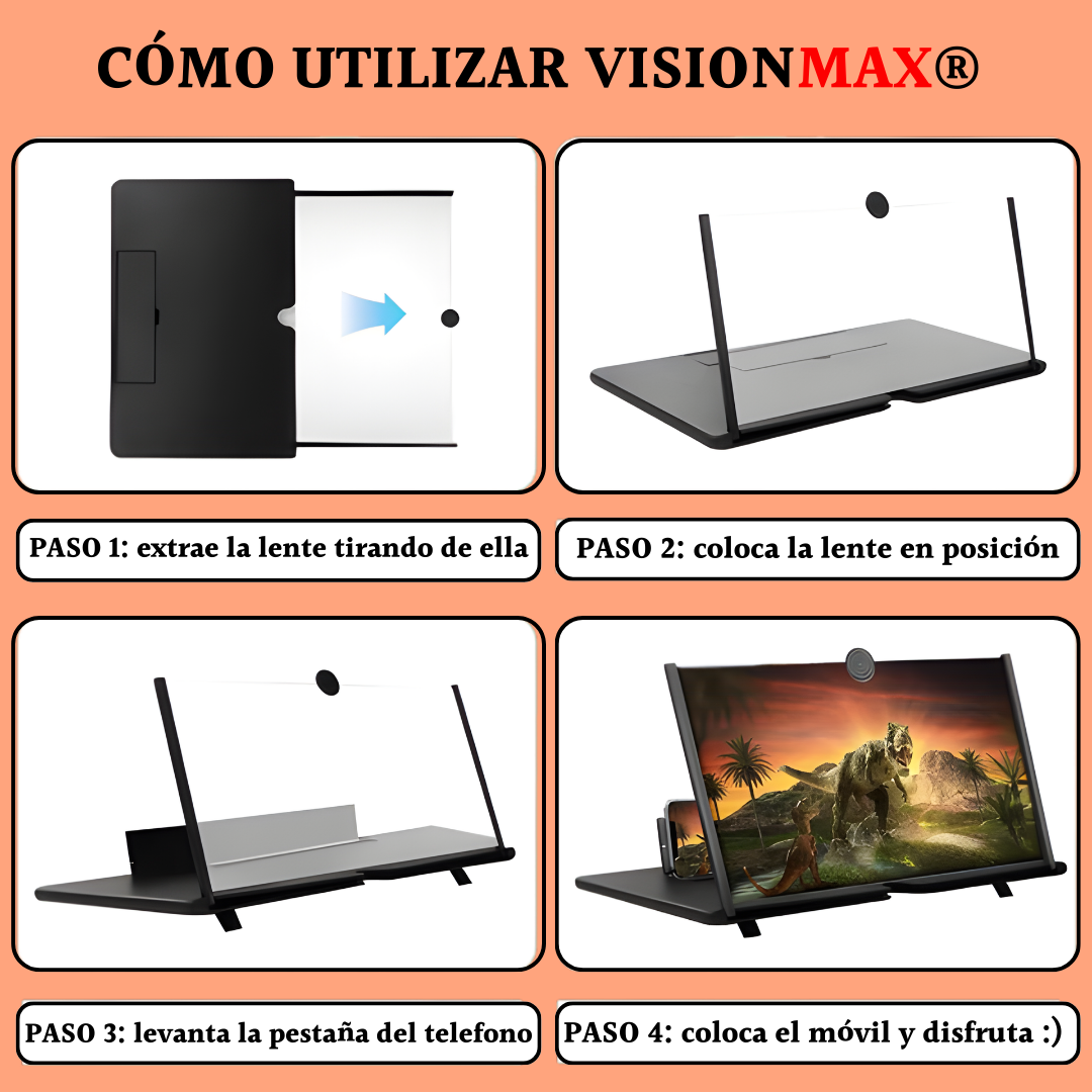 Amplificador de pantalla portátil